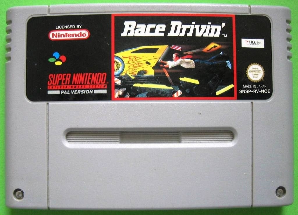 Race Drivin' - SNES, Spelcomputers en Games, Gebruikt, 1 speler, Racen en Vliegen, Ophalen of Verzenden