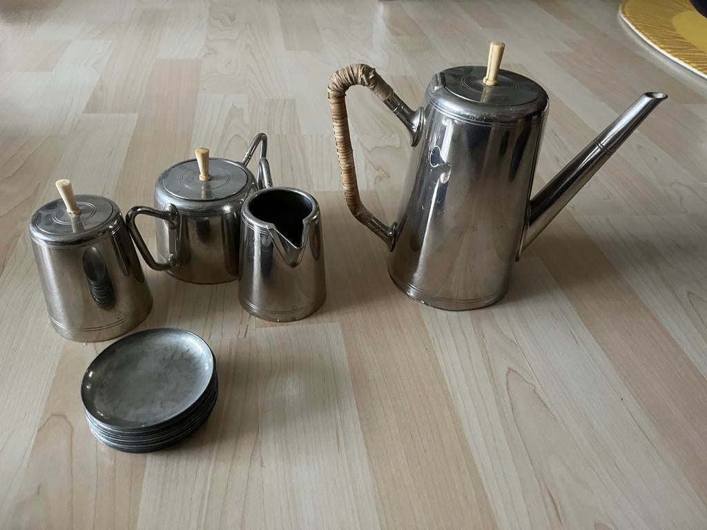 Vintage K&Z Theepot en Suiker/Melk Set - Jaren '30, Antiek en Kunst, Ophalen of Verzenden