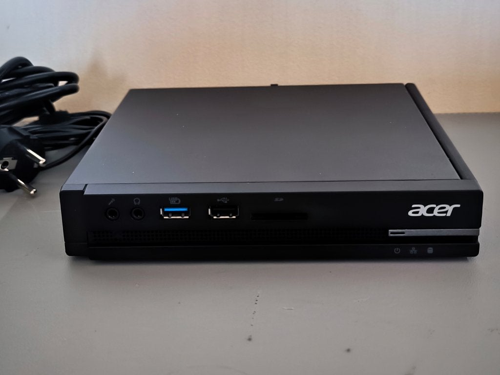Acer Veriton N4630G_W mini pc, 8GB en ssd, Computers en Software, Desktop Pc's, Gebruikt, 2 tot 3 Ghz, 8 GB, Ophalen of Verzenden