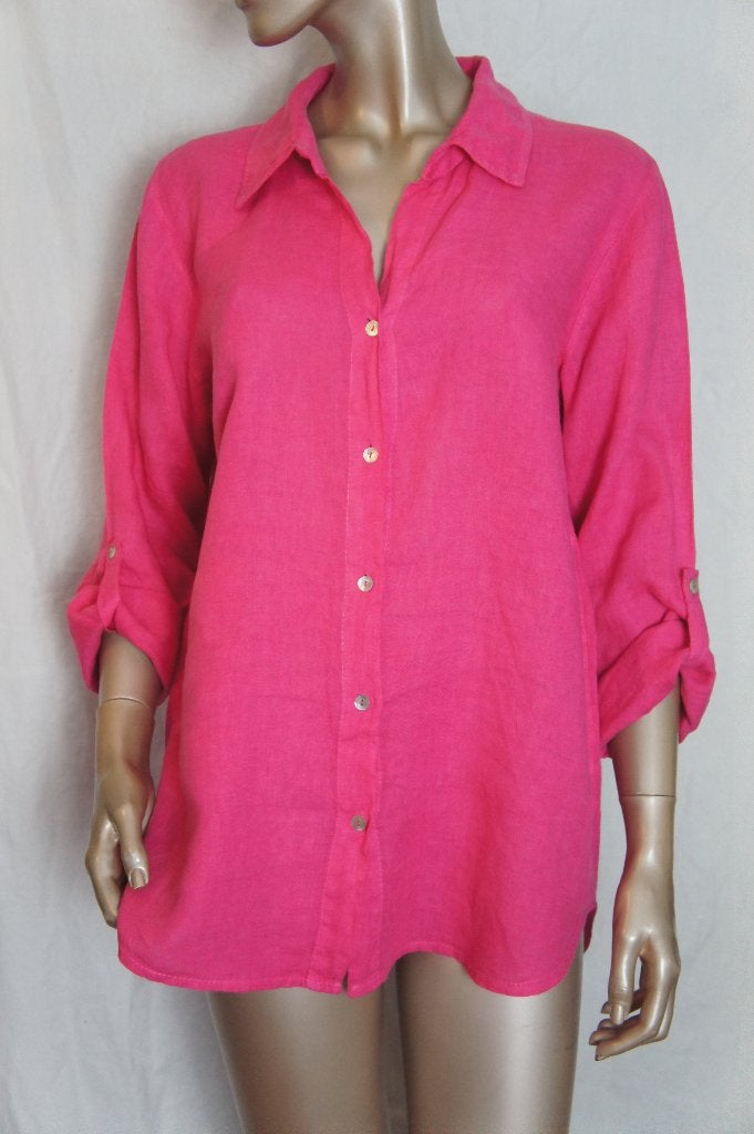 PERLA NERA blouse maat L, Verzenden, Zo goed als nieuw, Maat 42/44 (L), Roze