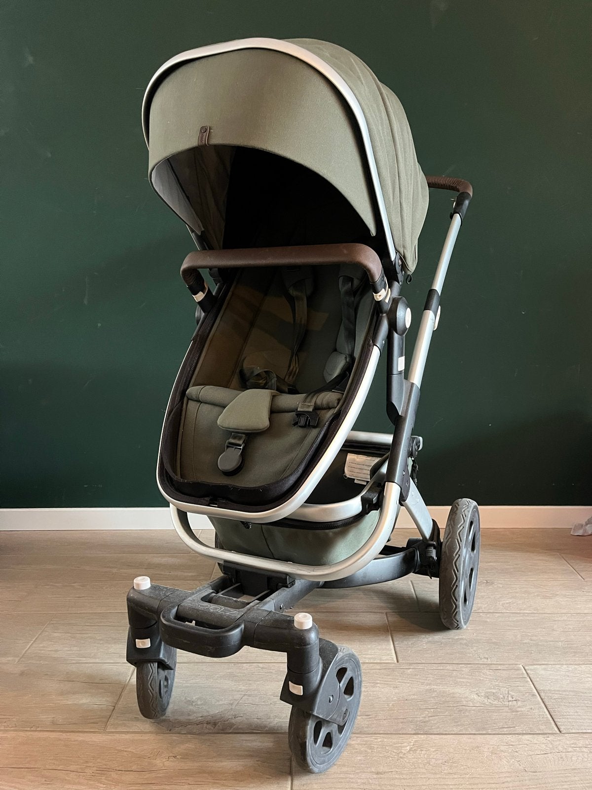 Joolz geo 2 marvellous green compleet met Accessoires, Zo goed als nieuw, Combiwagen, Met reiswieg, Ophalen