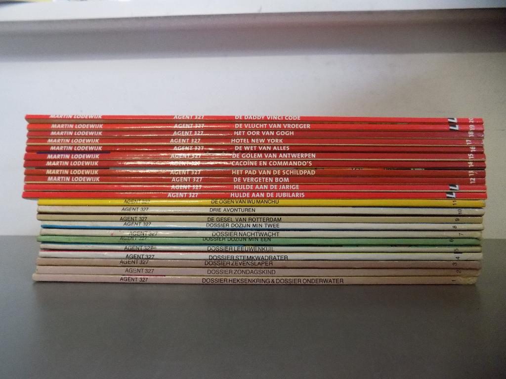 Agent 327 ~ Complete serie 1 t/m 20, Complete serie of reeks, Ophalen of Verzenden, Gelezen