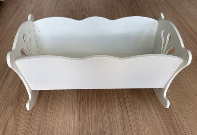 Witte houten poppenwieg van KidKraft, Ophalen, Zo goed als nieuw, Overige typen