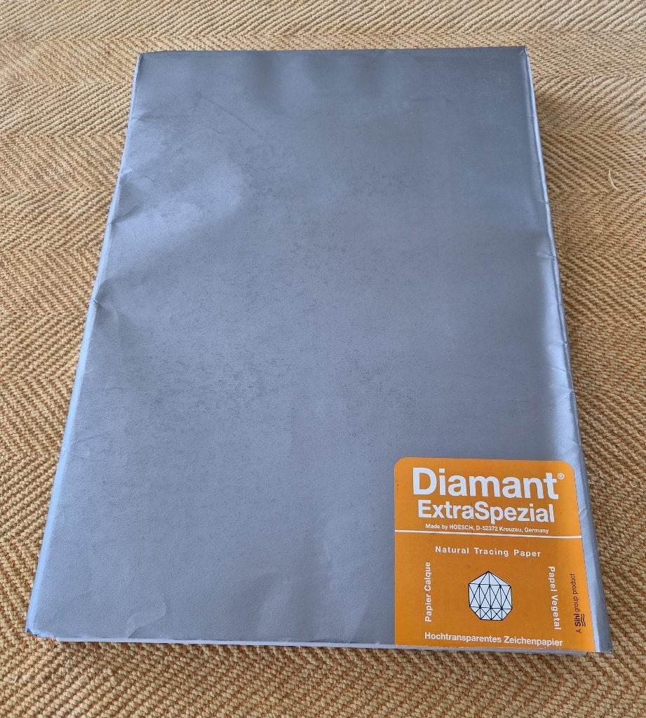 Hoogtransparant Calque tekenpapier A3– Diamant ExtraSpezial, Ophalen of Verzenden, Nieuw, Overige typen