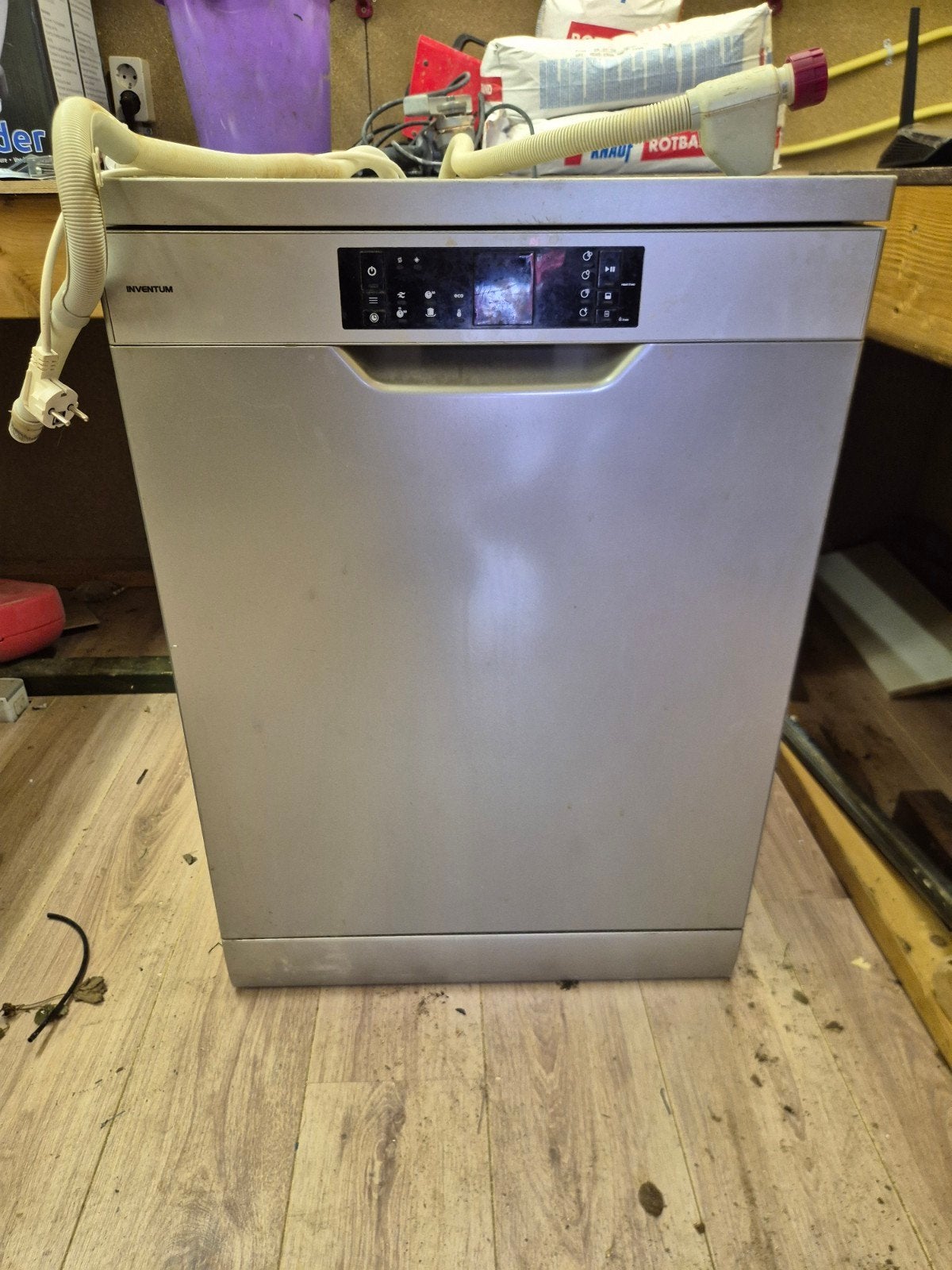 Inventum vaatwasser, Witgoed en Apparatuur, Ophalen, Gebruikt, Minder dan 85 cm, 60 cm of meer
