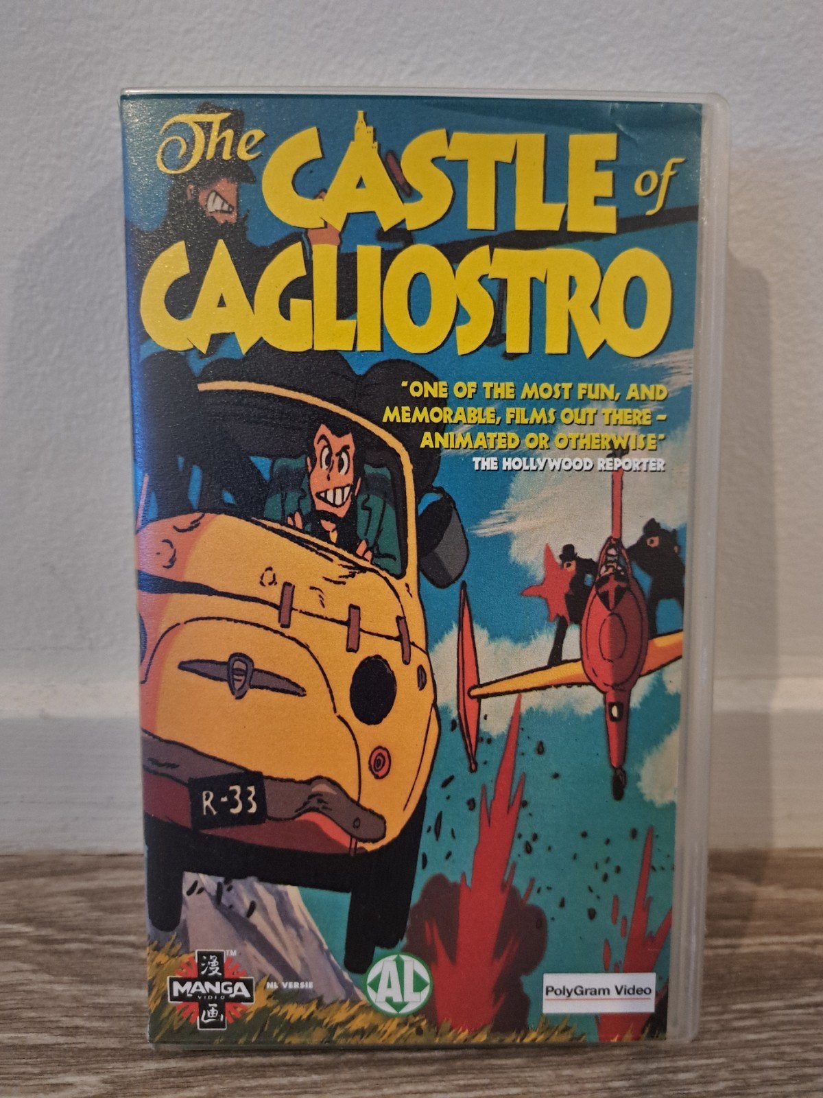 The Castle of Cagliostro - VHS, Vanaf 12 jaar, Ophalen of Verzenden, Zo goed als nieuw, Anime (Japans)