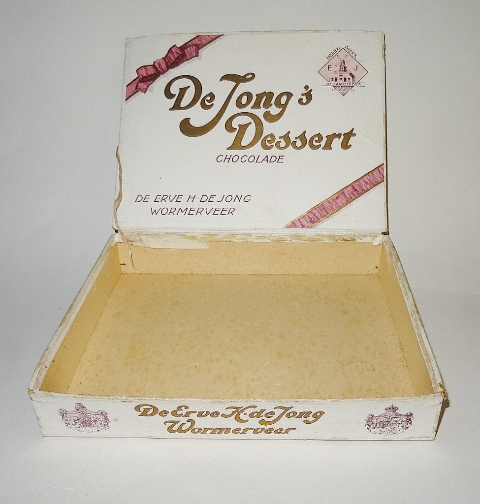 De Erve H. de Jong Wormerveer Dessert chocolade, Ophalen of Verzenden, Overige typen