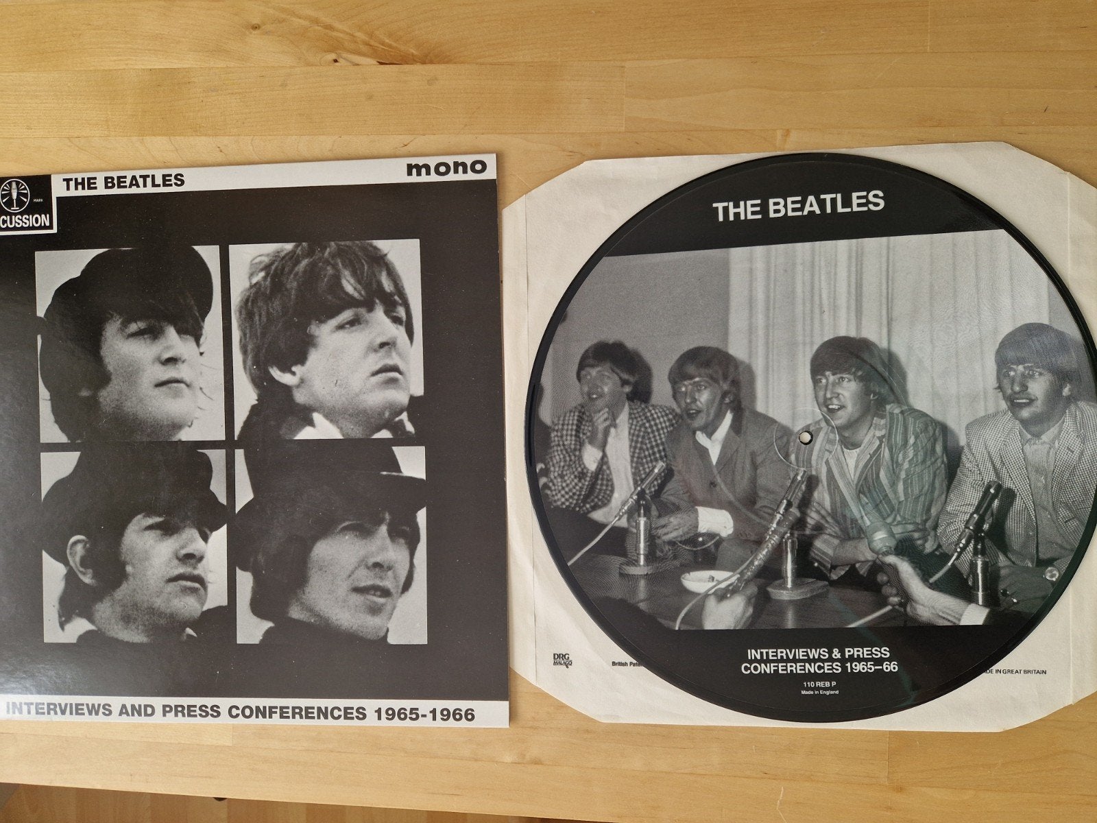 The Beatles - Interviews & Press Conferences 1965-66 LP, Cd's en Dvd's, LP, Picture disc, Pop, Ophalen of Verzenden