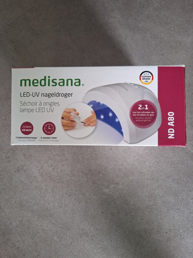 Medisana uv nageldroger, Ophalen of Verzenden, Zo goed als nieuw, Hand- en Voetverzorging
