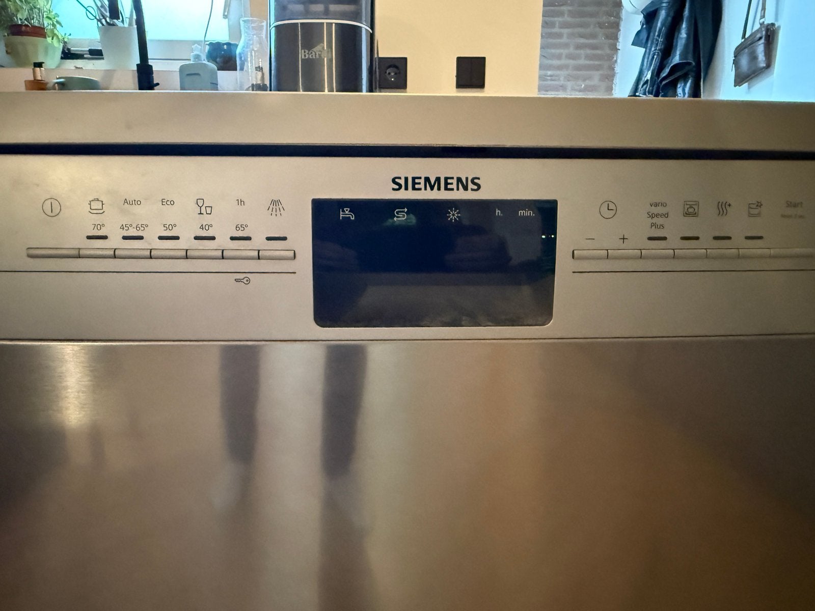 Siemens vrijstaande vaatwasser te koop, Ophalen, Gebruikt, Energieklasse A of zuiniger, 60 cm of meer