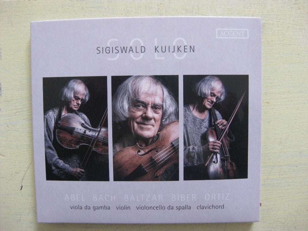 Bach, Biber, Abel, e.a.: Sigiswald Kuijken, Kamermuziek, Ophalen of Verzenden, Zo goed als nieuw, Barok
