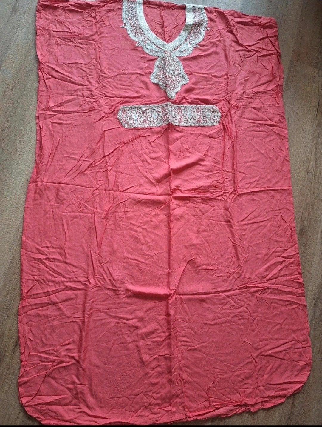 Marokkaanse huisjurk - Kaftan uit Marrakech (S/M), Nieuw, Ophalen of Verzenden, Roze, Maat 36 (S)