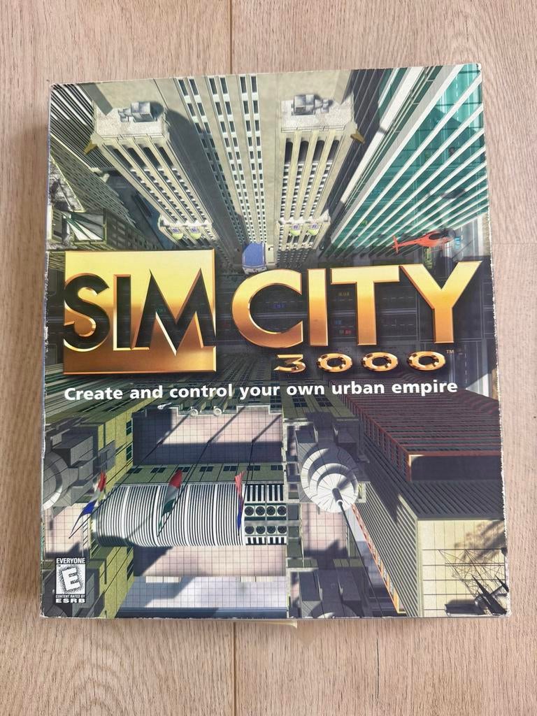 SimCity 3000 Mac big box Compleet, Spelcomputers en Games, 1 speler, Ophalen of Verzenden, Zo goed als nieuw, Strategie en Constructie