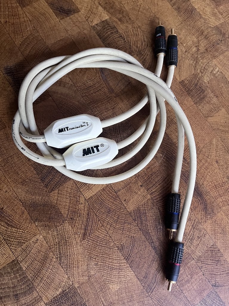 MIT Terminator 3 RCA Interconnects - High-End audiokabels, Ophalen of Verzenden, Gebruikt, Minder dan 2 meter, Interlink-kabel
