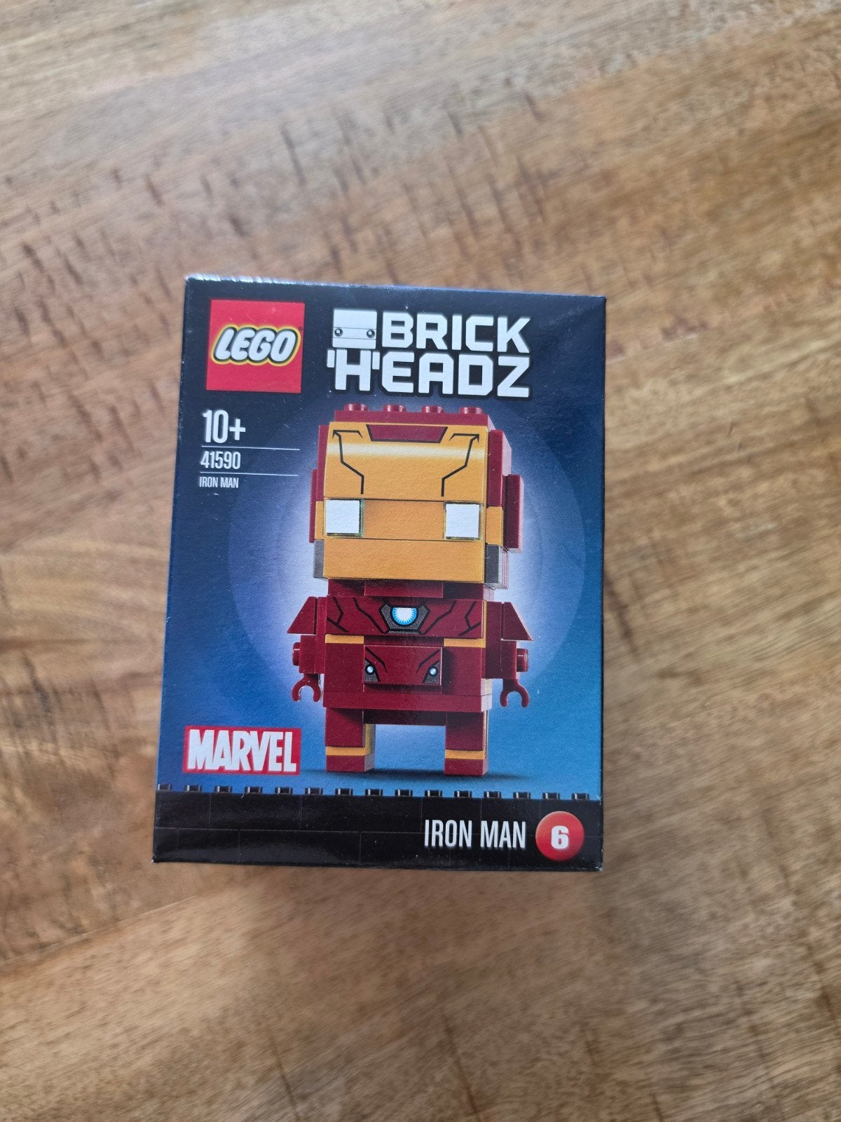 LEGO BrickHeadz 41590 Iron Man - Marvel, Marvel, Lego, Nieuw, Ophalen of Verzenden