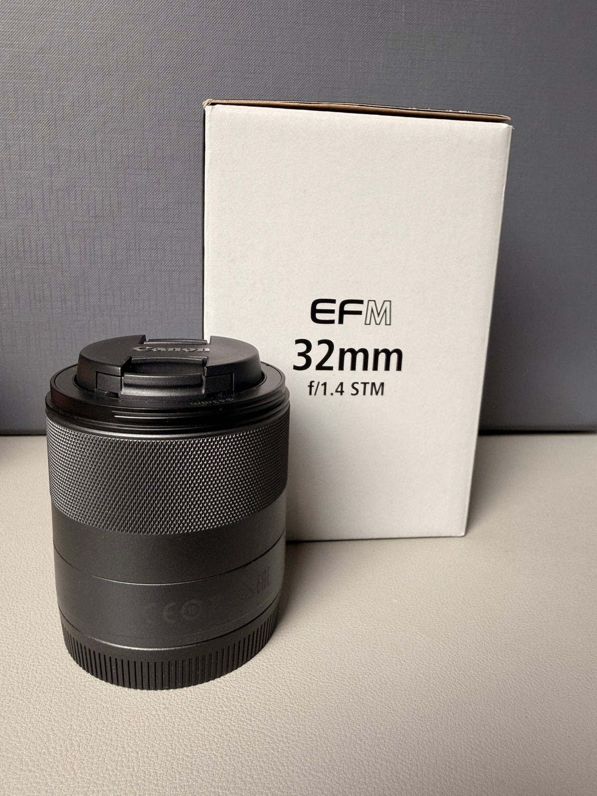 Canon EF-M 32mm f/1.4 STM – Nieuwstaat – Compleet, Verzenden, Zo goed als nieuw, Standaardlens