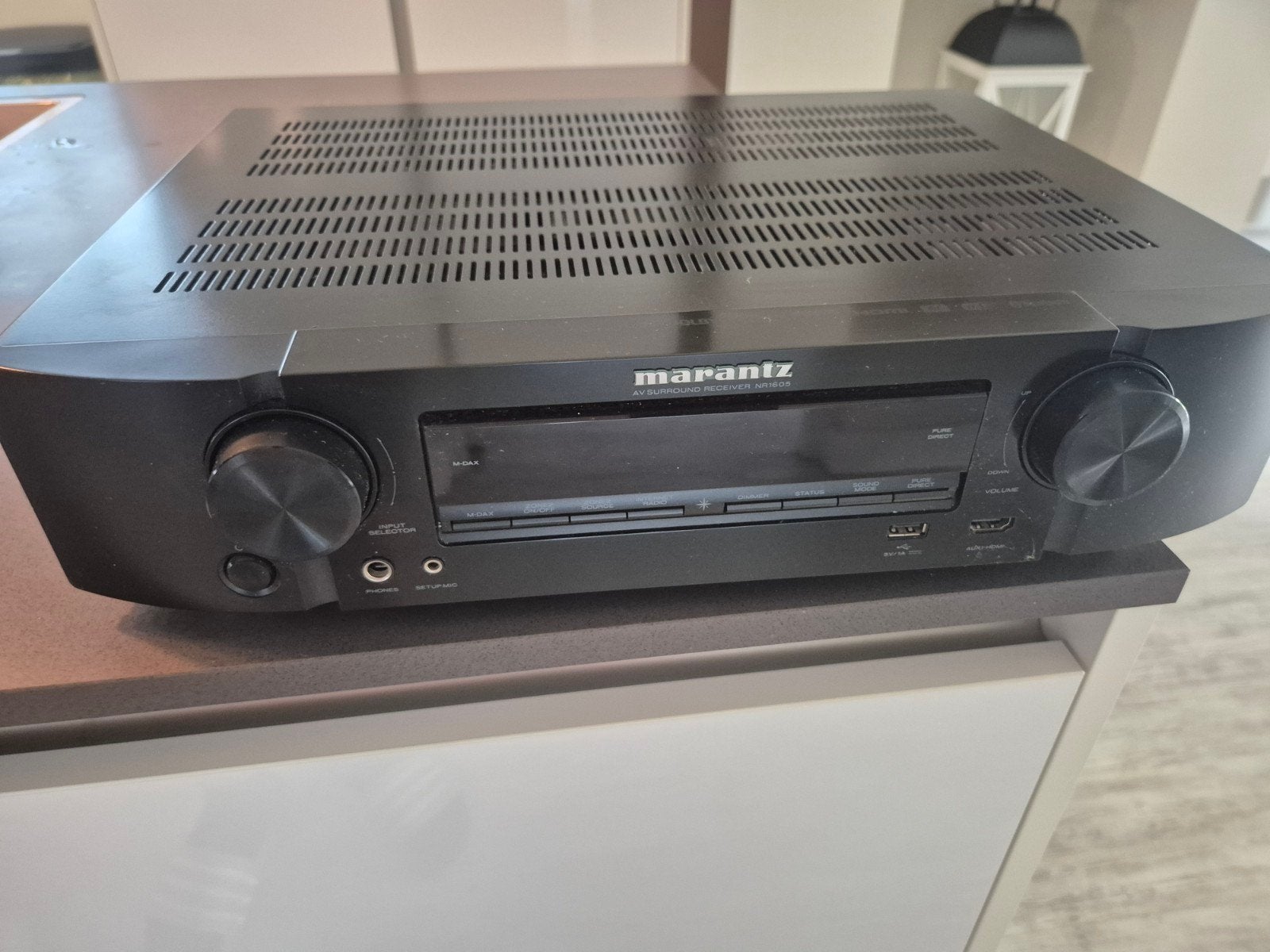 Marantz NR1605 AV Receiver - Zo goed als nieuw, Marantz, Ophalen of Verzenden, Zo goed als nieuw, 120 watt of meer