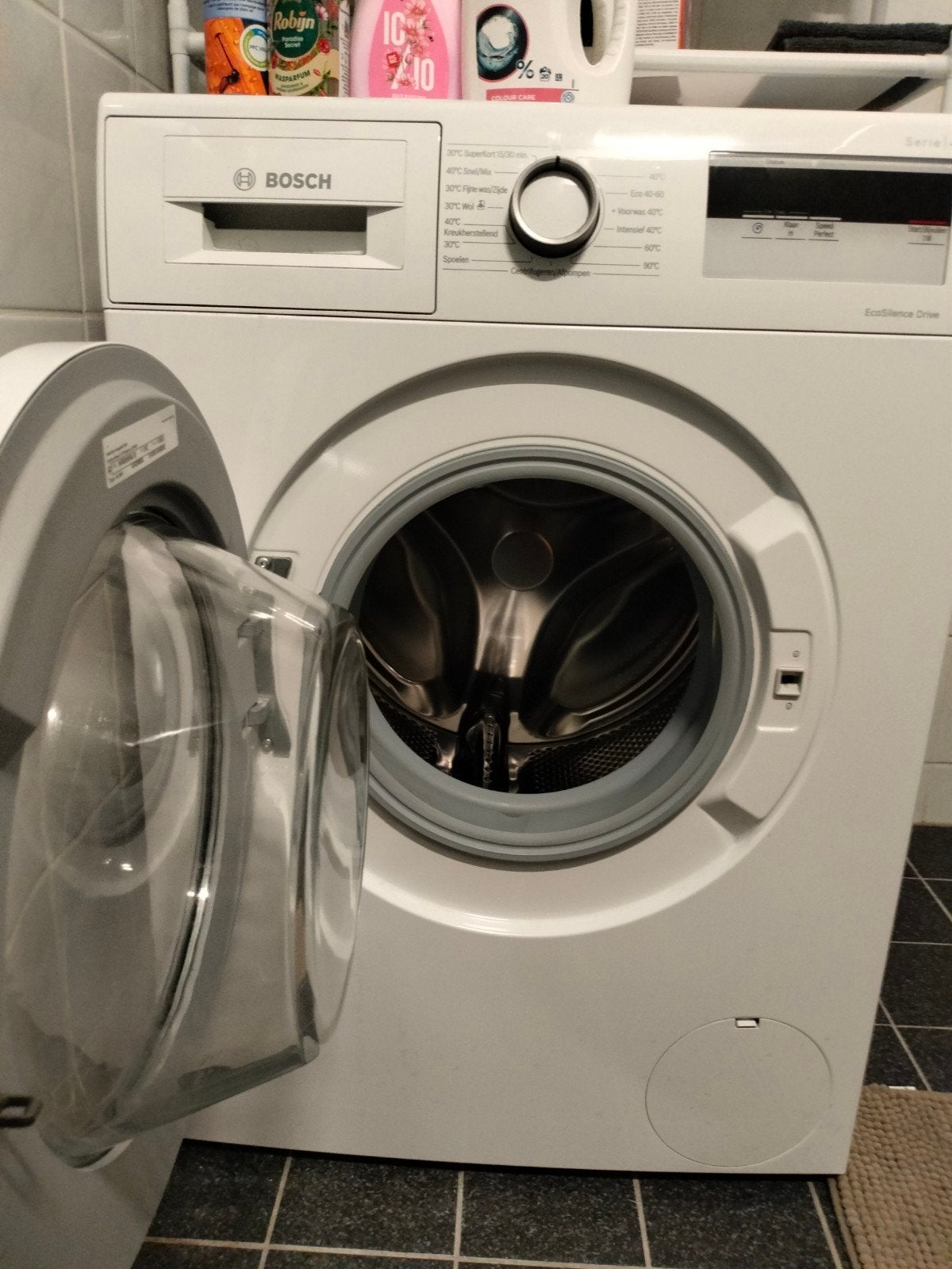 Bosch Serie 4 WAN28005NL Wasmachine, Ophalen, Gebruikt, 85 tot 90 cm, 1200 tot 1600 toeren