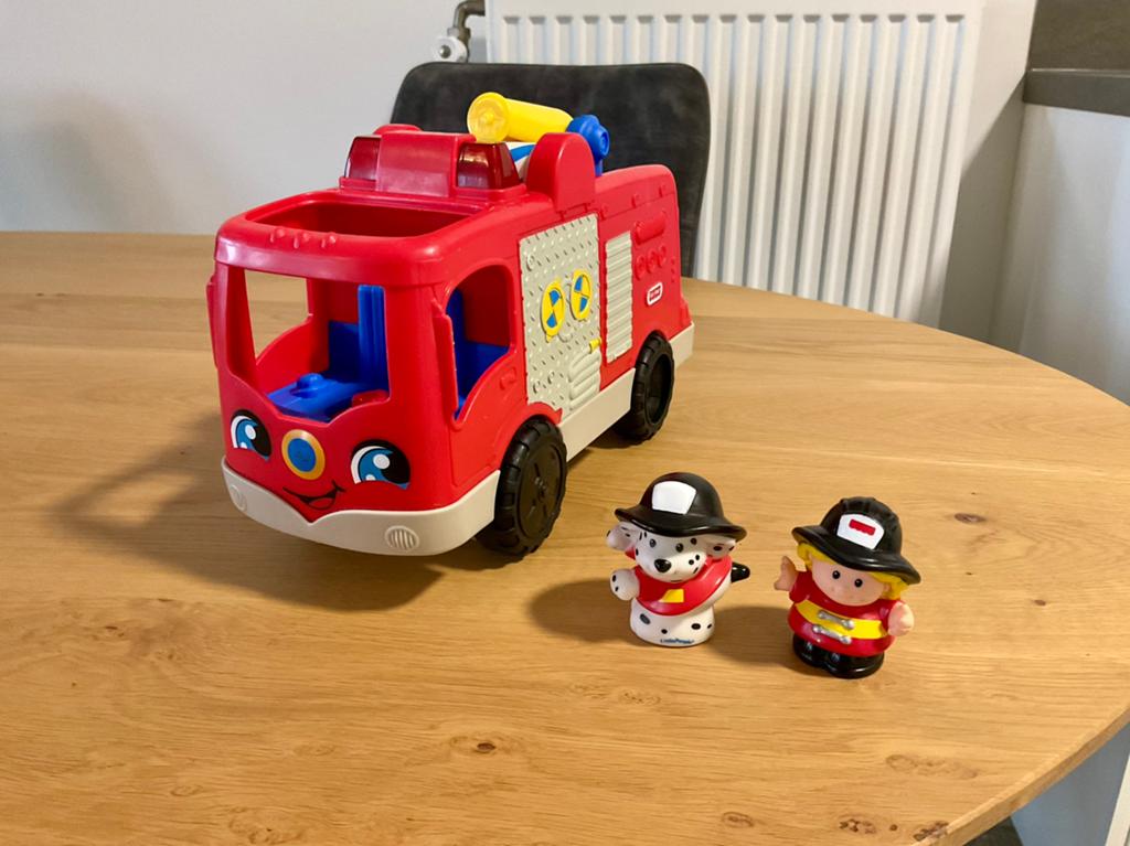 Little People : Brandweerauto met licht en geluid, Kinderen en Baby's, Ophalen, Zo goed als nieuw