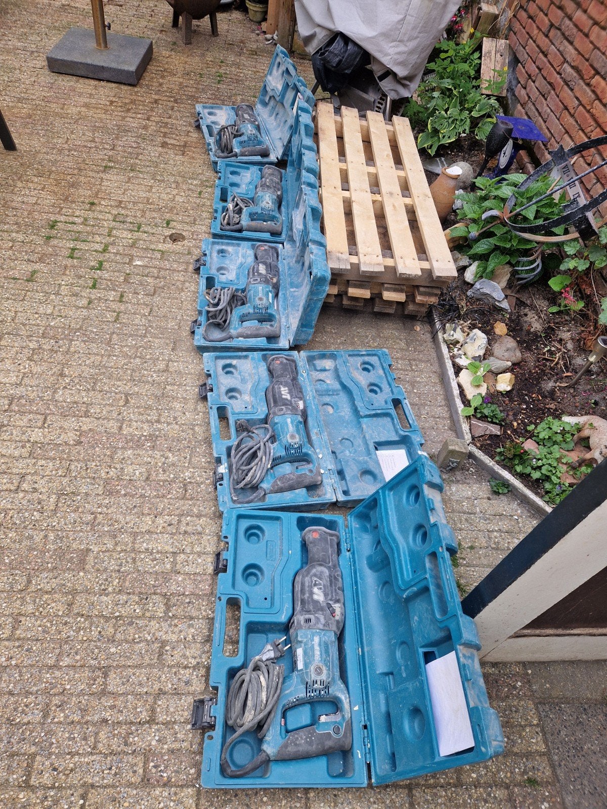 Reciprozagen, Ophalen, 1200 watt of meer