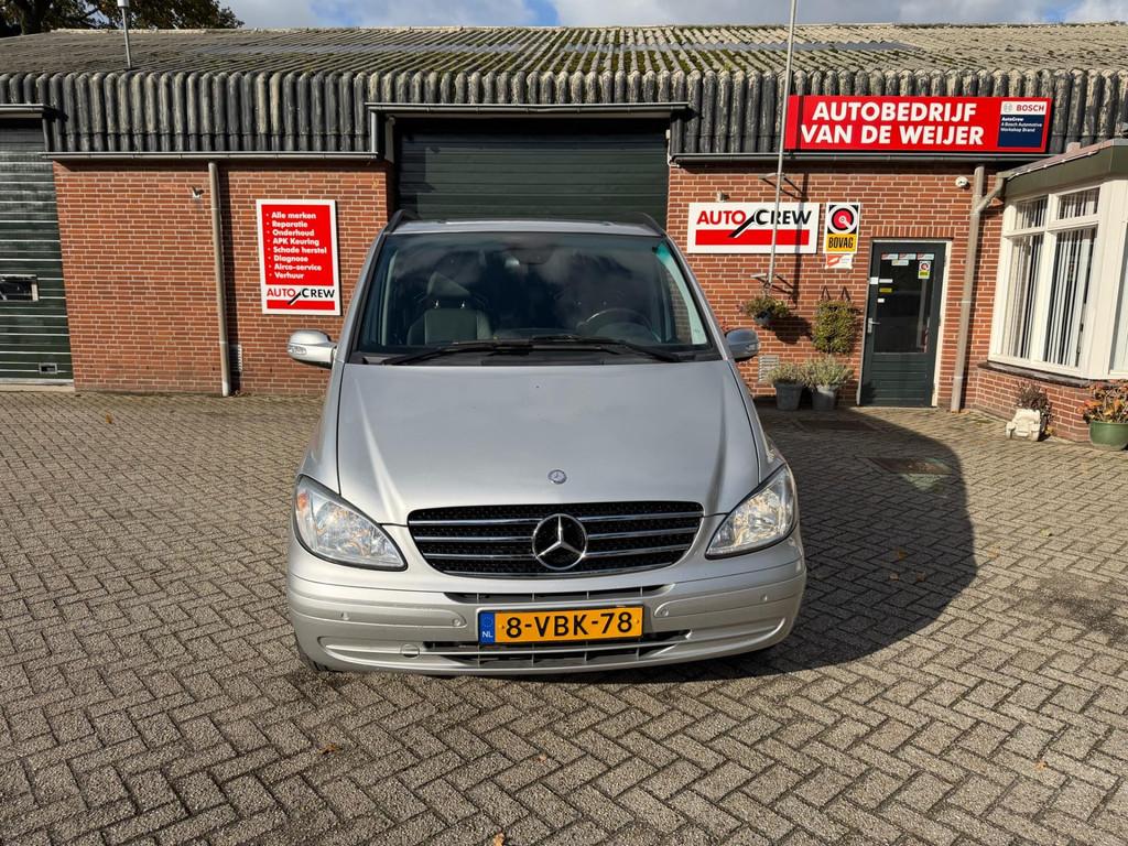 Mercedes-Benz Viano 3.0 CDI V6! Dub-Cab 2x Schuif 1e Eigenaa, Auto's, Automaat, Achterwielaandrijving, Gebruikt, Automatische klimaatregeling