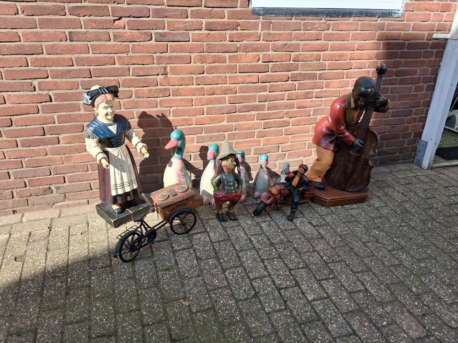 partij beelden decoratie materiaal, Ophalen of Verzenden, Gebruikt, Overige typen