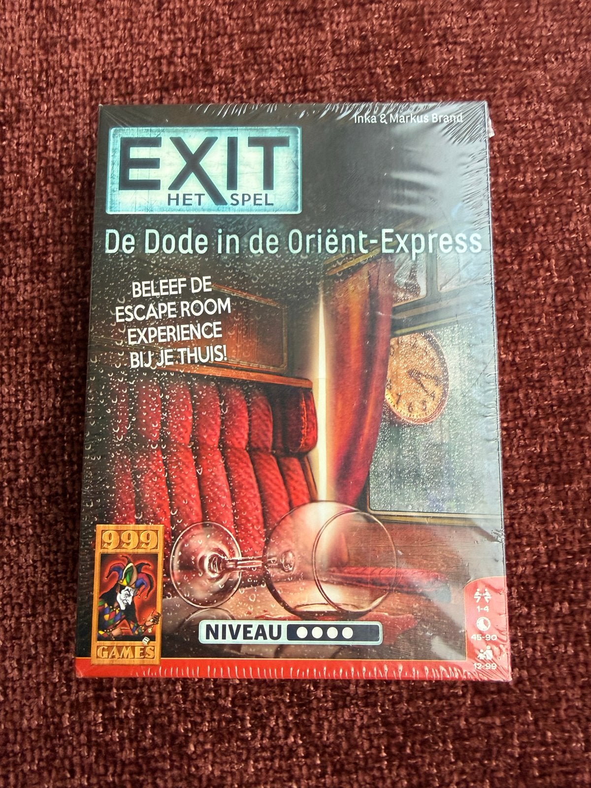 EXIT Het Spel: De Dode in de Oriënt-Express, Een of twee spelers, Ophalen of Verzenden, Zo goed als nieuw