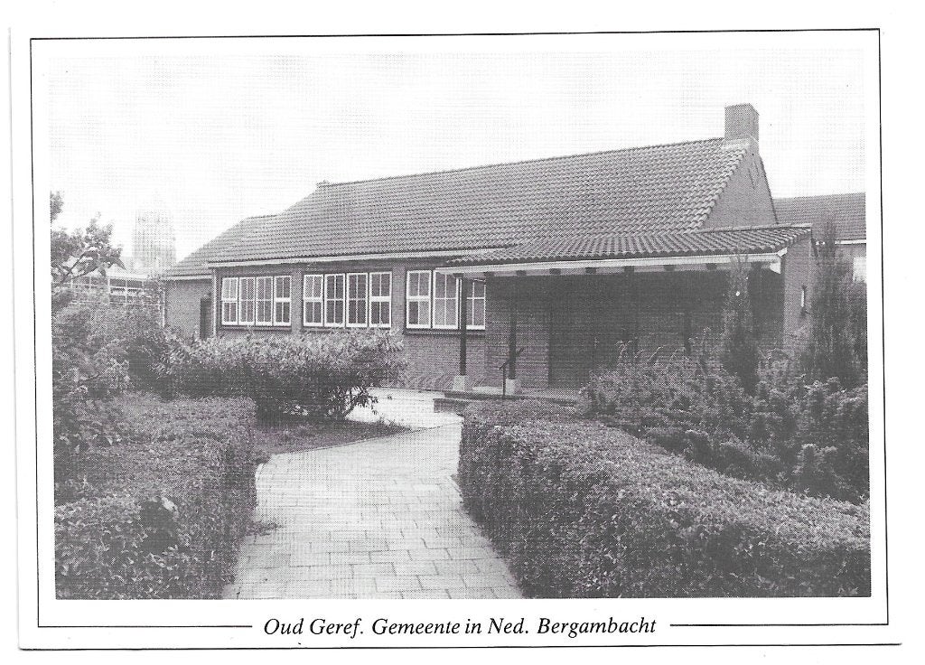 AK Bergambacht - Oud Geref. Gemeente in Ned., Verzenden, 1960 tot 1980, Ongelopen, Zuid-Holland