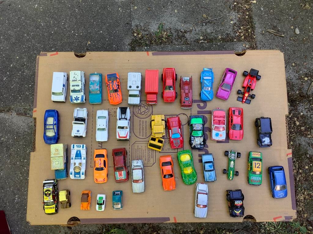 Vintage dinkey toys; (autootjes) nr.1, Ophalen of Verzenden, Gebruikt