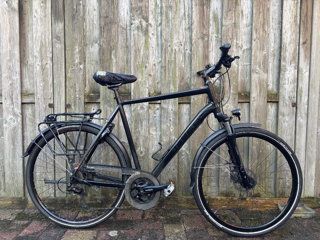 Cube Touring SL Disk framemaat 62 cm, Fietsen en Brommers, 28 inch, Vering, Zo goed als nieuw, 61 tot 65 cm