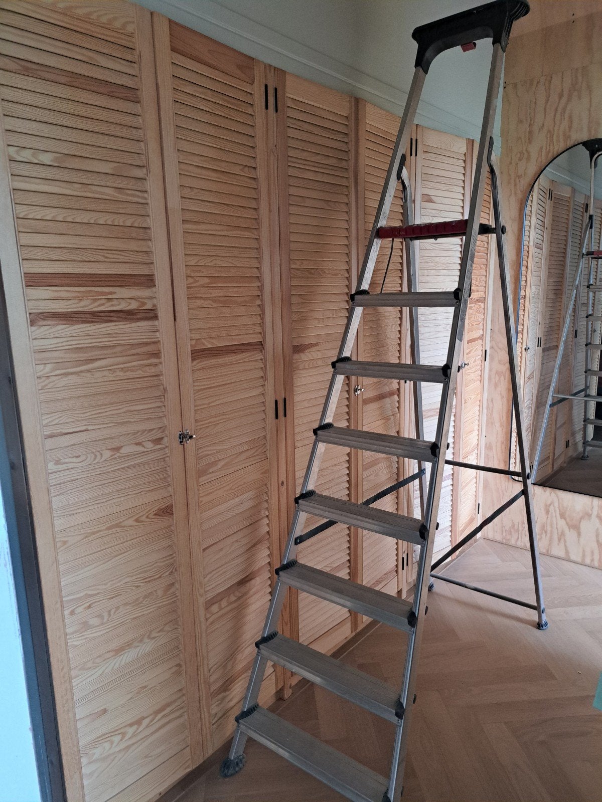Altrex huishoudtrap double decker 8 treeds, Ophalen, Gebruikt, Trap, Opvouwbaar of Inschuifbaar