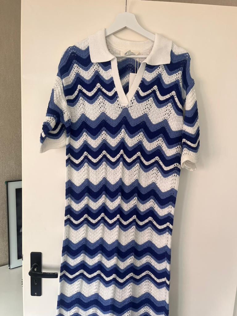 Leuke zomerjurk, Blauw, Maat 42/44 (L), Nieuw, Ophalen of Verzenden