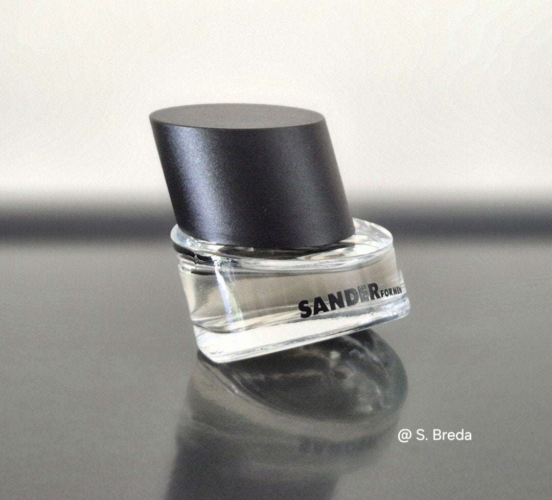 Jil Sander - Sander for men - miniatuur, Ophalen of Verzenden, Zo goed als nieuw, Miniatuur, Gevuld