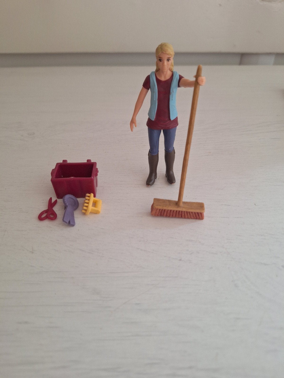 Schleich speelfiguur met accessoires, Ophalen of Verzenden, Zo goed als nieuw