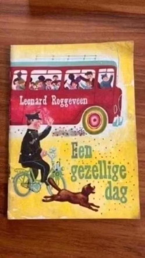 Een gezellige dag.Leonard Roggeveen .rijkspostspaarbank, Ophalen of Verzenden, Gebruikt, Overige typen