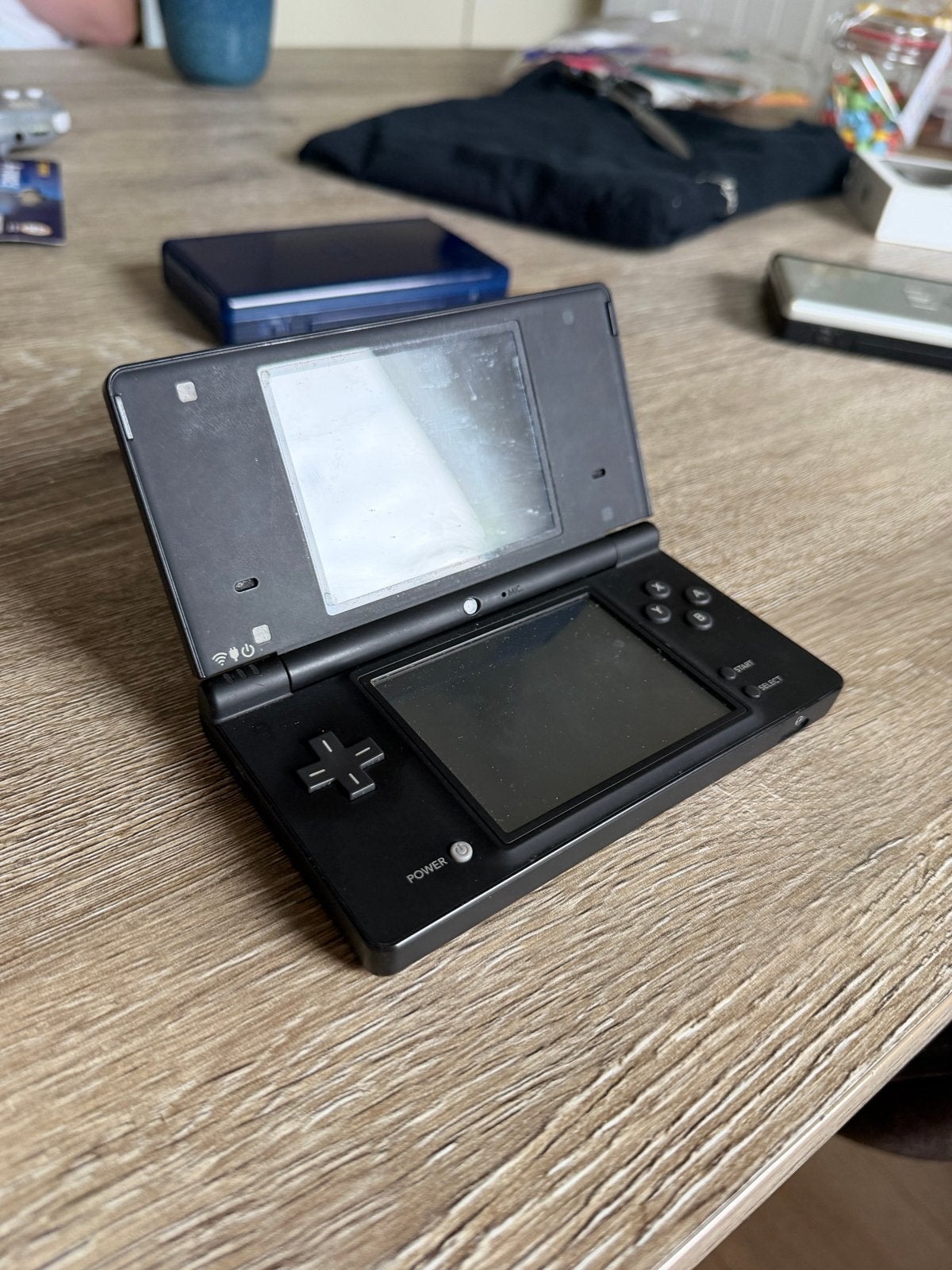 Nintendo DS Lite Zwart met oplader, Verzenden, Gebruikt, Zwart, DS Lite