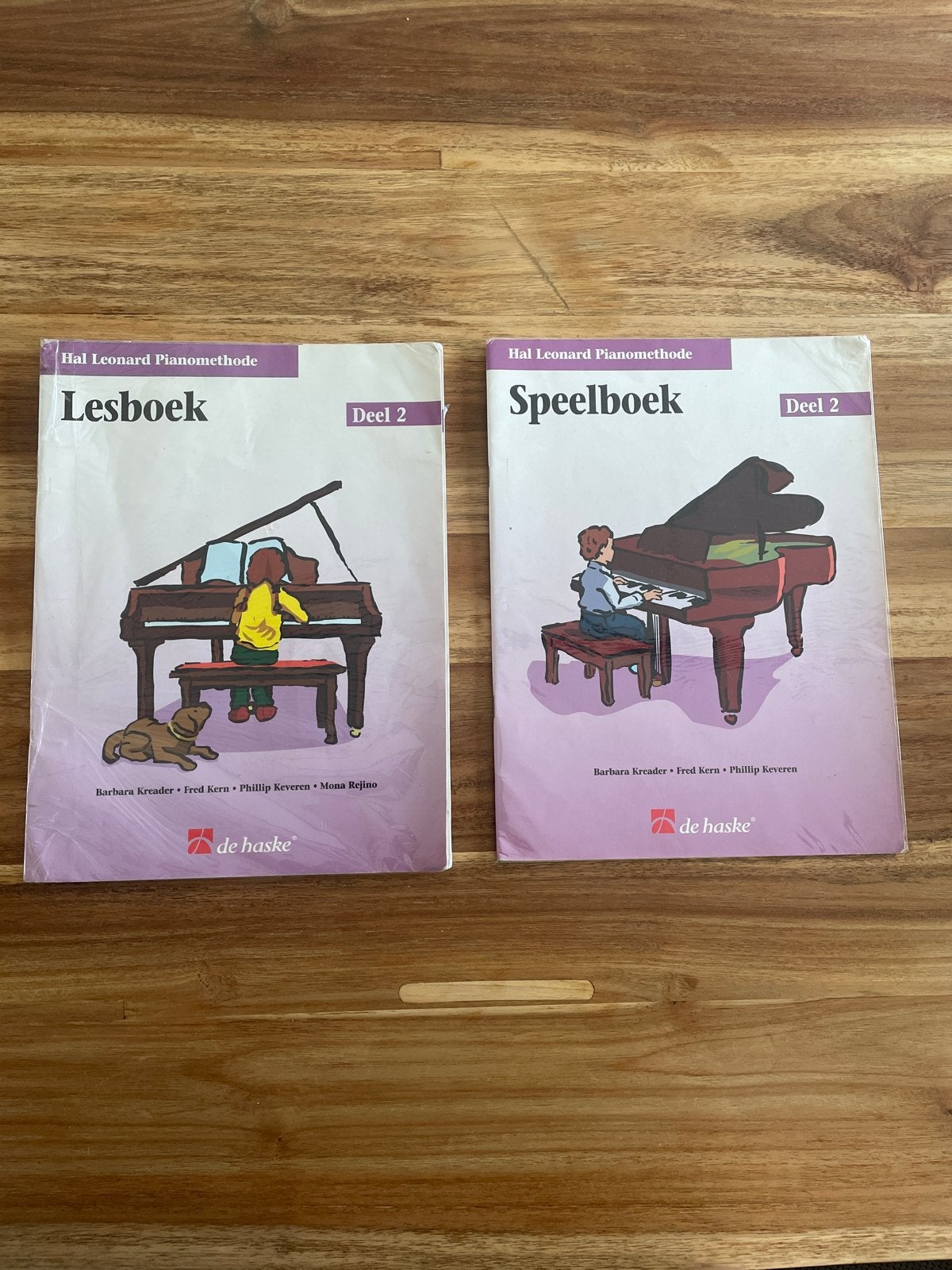 Hal Leonard Pianomethode Lesboek & Speelboek Deel 2, Muziek en Instrumenten, Bladmuziek, Ophalen, Gebruikt, Overige genres, Les of Cursus