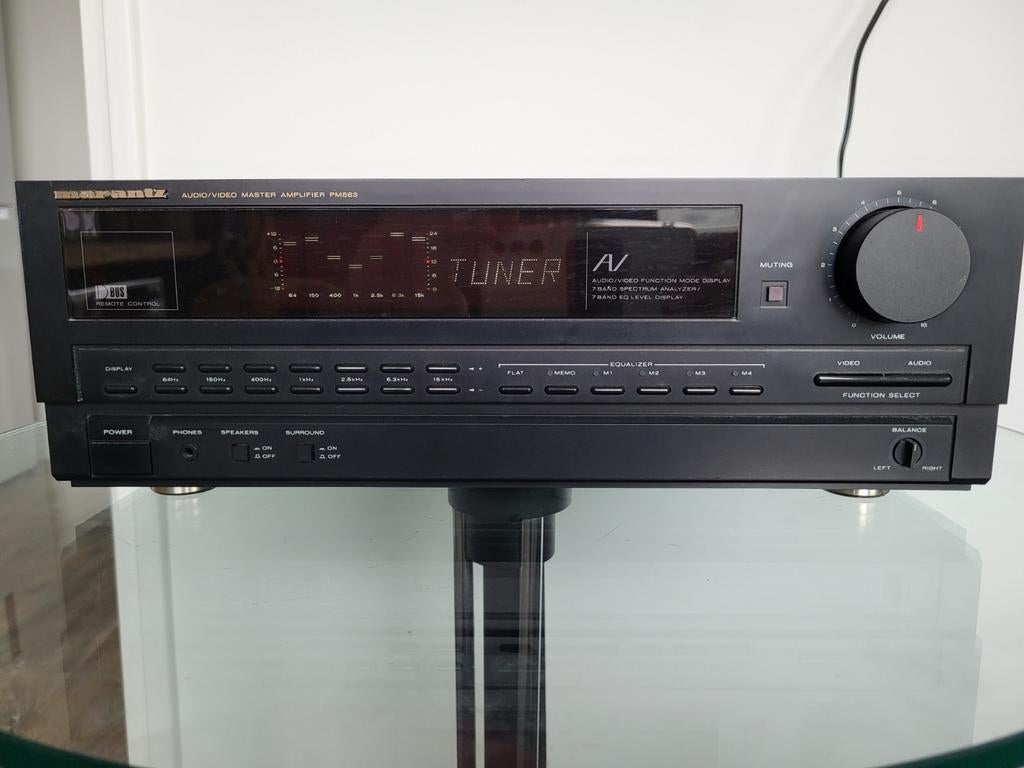 Marantz PM583 Audio/Video Master Amplifier, Marantz, Gebruikt, Ophalen of Verzenden, 60 tot 120 watt