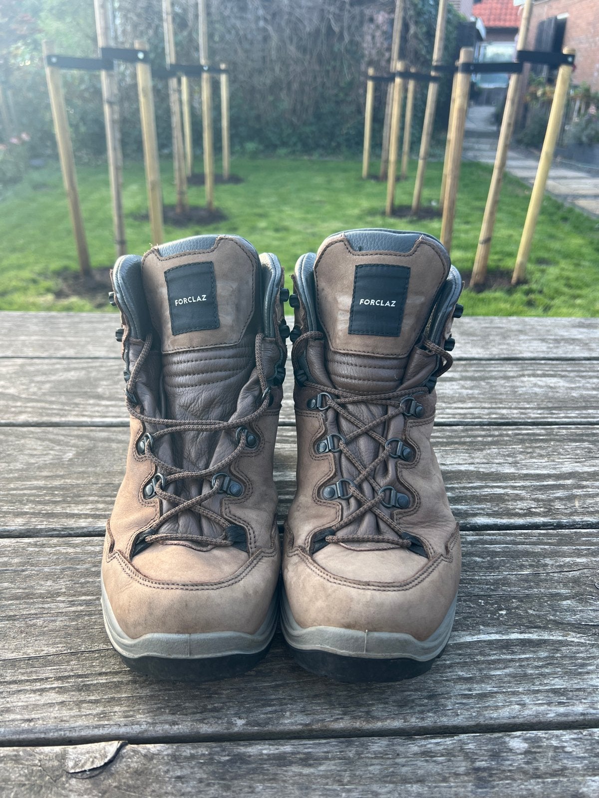 Waterdichte Leren Bergschoenen Maat 44, Ophalen of Verzenden, Zo goed als nieuw, Schoenen