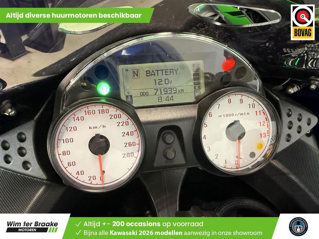 KAWASAKI ZZR 1400 ABS (bj 2006) 71,939 km, 4 cilinders, Motorrijbewijs A, Bedrijf, Onbekend