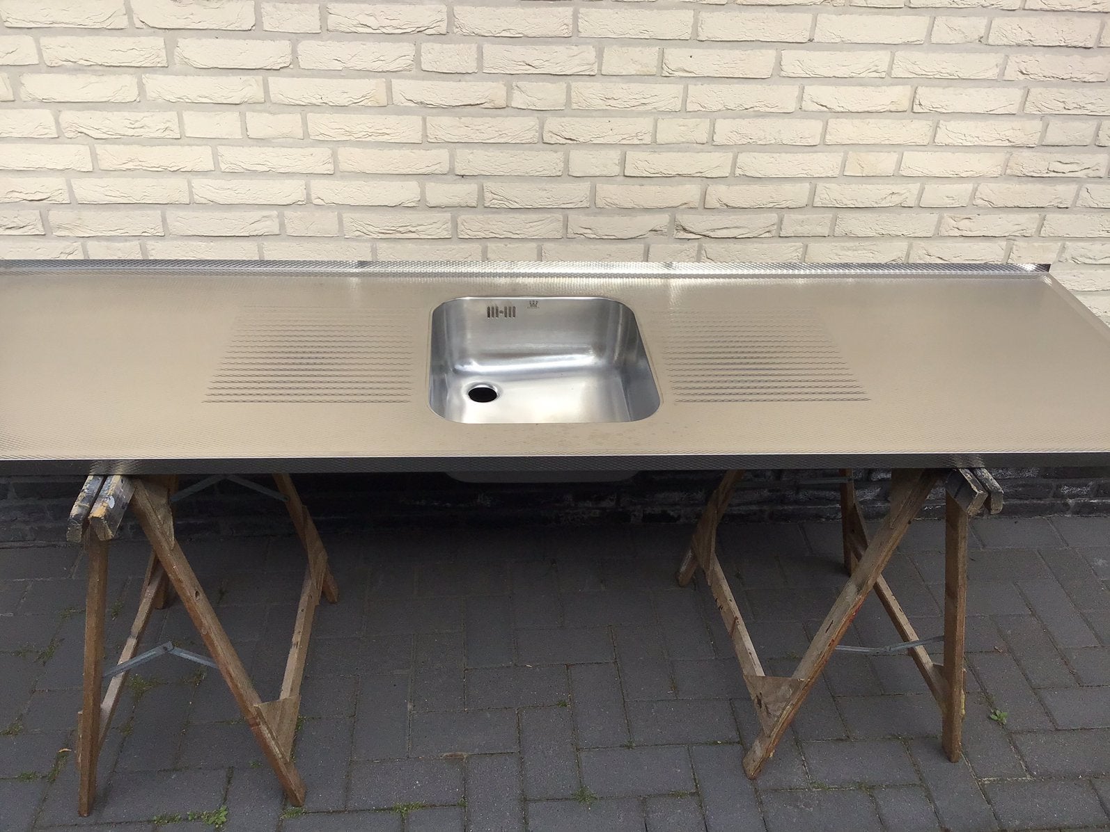 RVS KEUKEN BLADEN nieuw, Ophalen, Nieuw, 50 tot 100 cm, 150 tot 200 cm