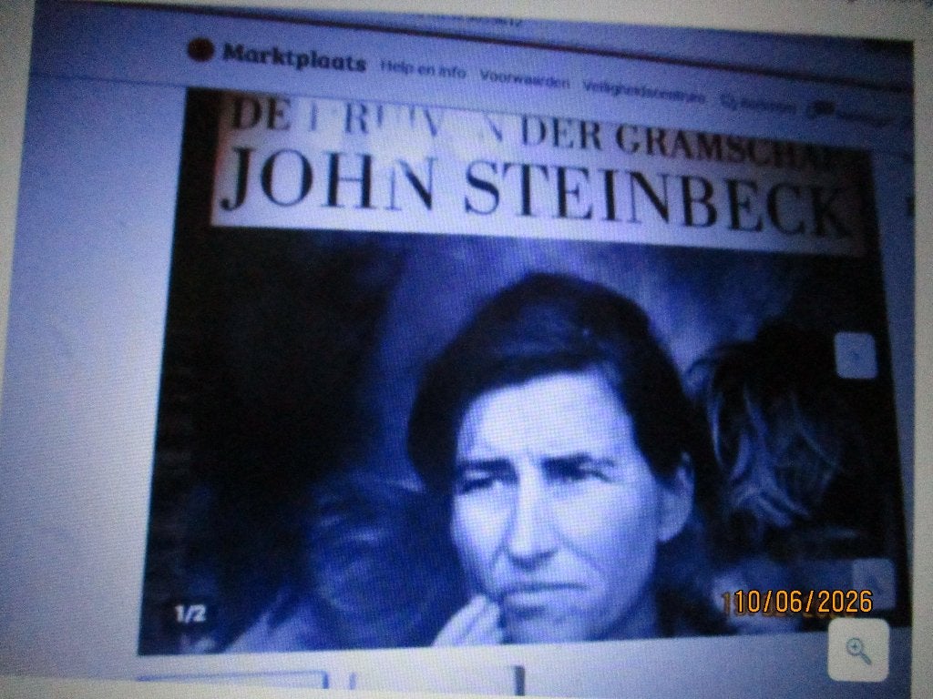 Druiven Der Gramschap : John Steinbeck 9789025416553 ##, Boeken, Ophalen of Verzenden, Gelezen