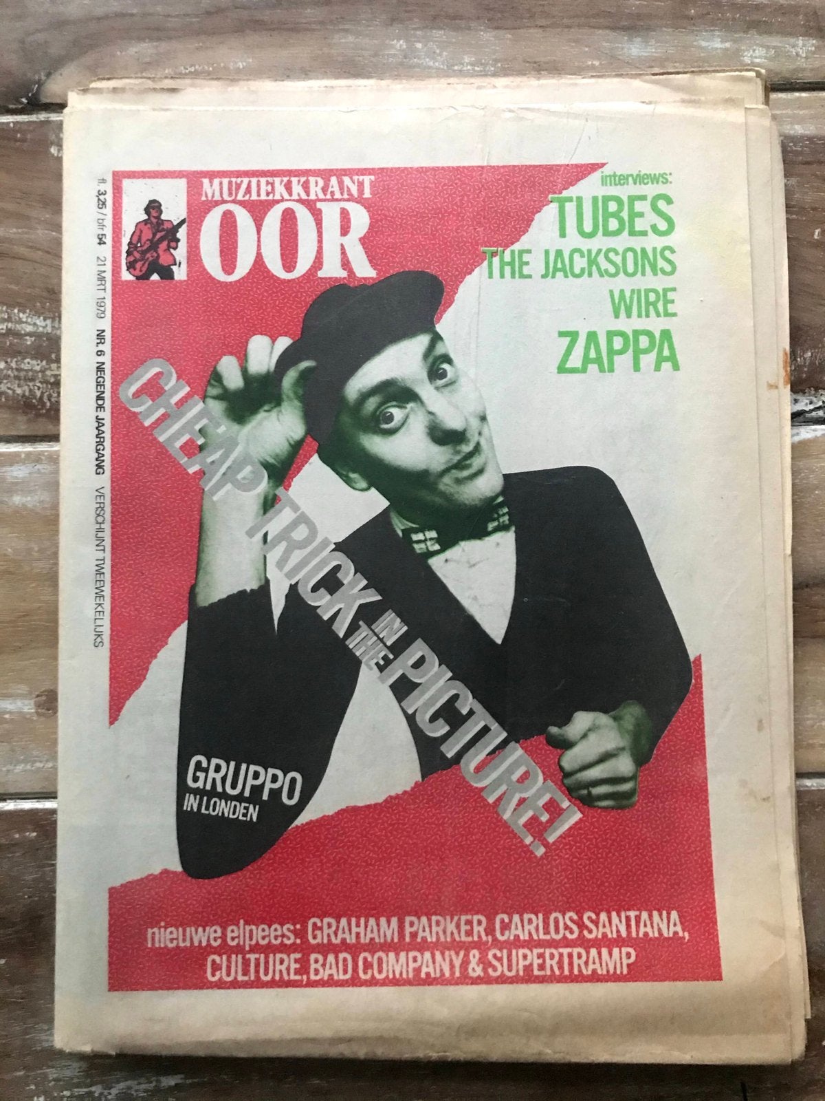 Muziekkrant OOR 1979 MICHAEL JACKSON Cheap Trick WIRE Tubes, Boeken, Ophalen of Verzenden, Muziek, Film of Tv