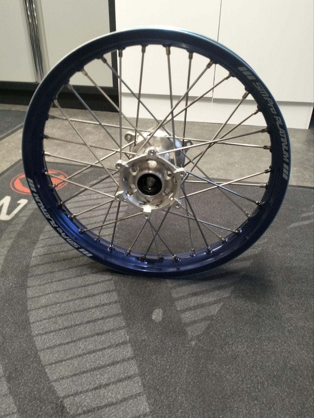 SM Pro Platinum III Velg - Blauw, 21 inch, Ophalen of Verzenden, Gebruikt