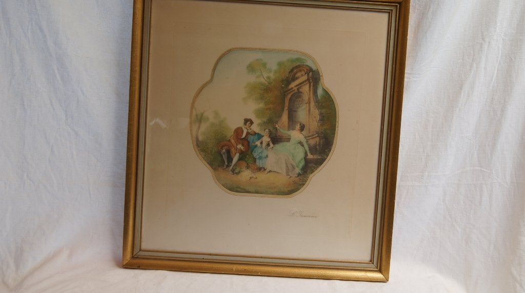 Schilderij ( Antiek / Oud, Antiek en Kunst, Ophalen of Verzenden, Ingelijst, Portret of Personen