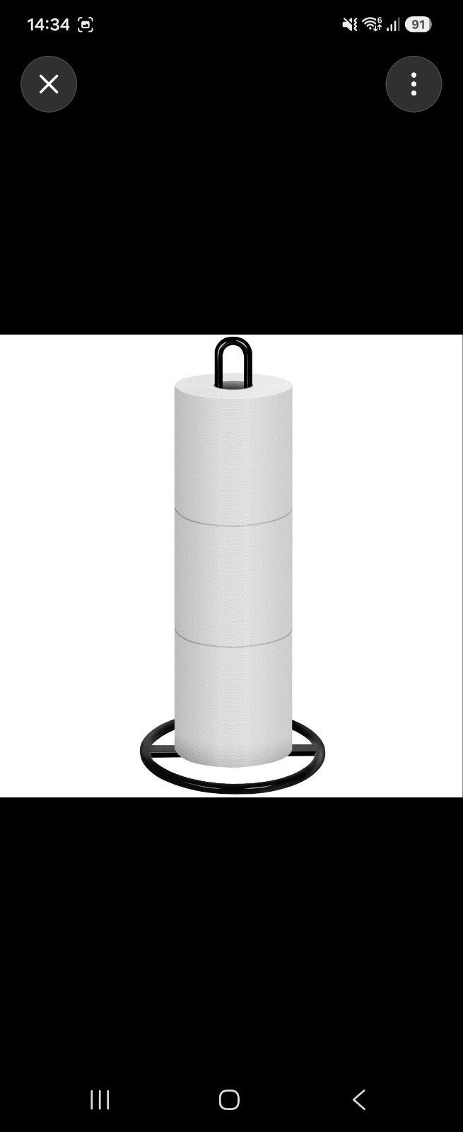 OBODING Toiletrolhouder - Zwart, Ophalen of Verzenden, Nieuw, Zwart, Toilet-accessoire