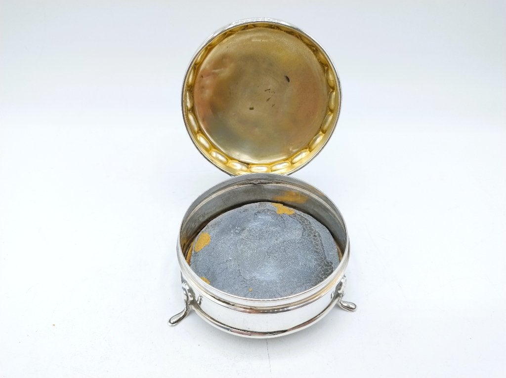 Zilveren ringdoosje, Engeland, 1911, Verzenden, Zilver