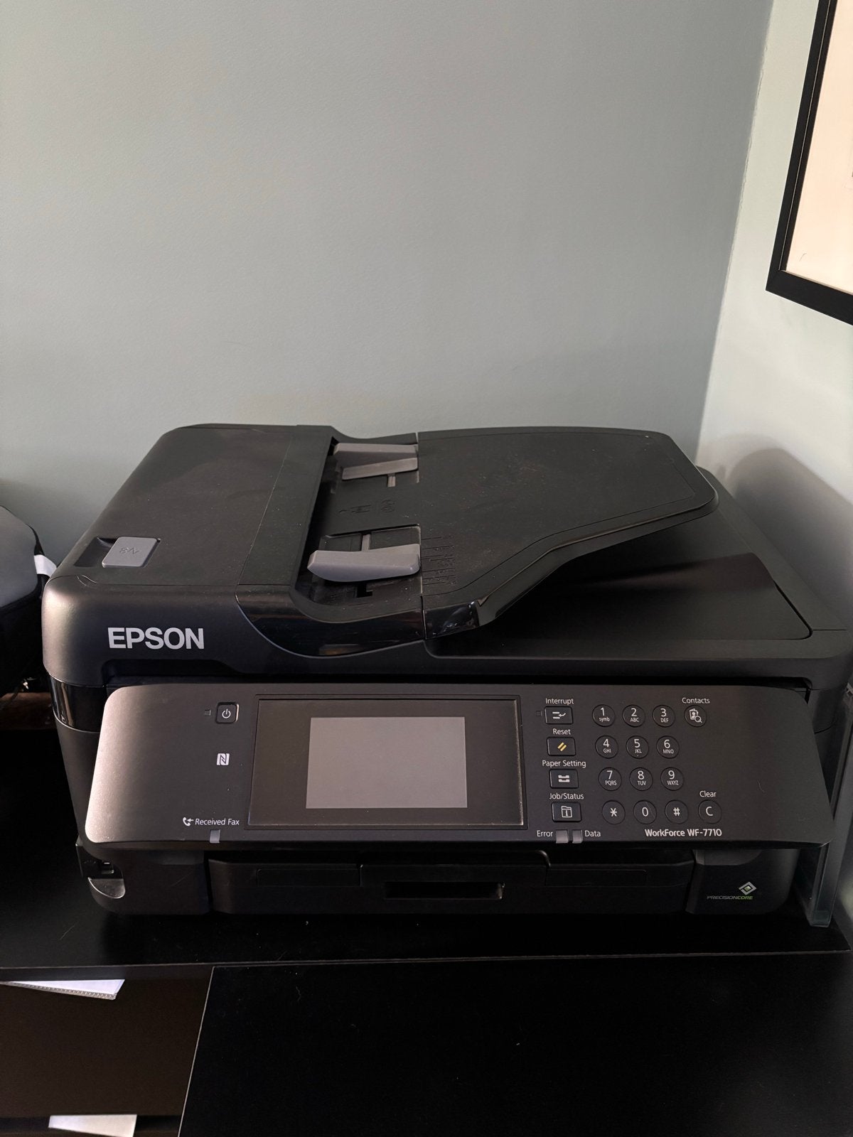 Epson WorkForce WF-7710 All-in-One Printer, Ophalen, Gebruikt, Faxen, Inkjetprinter