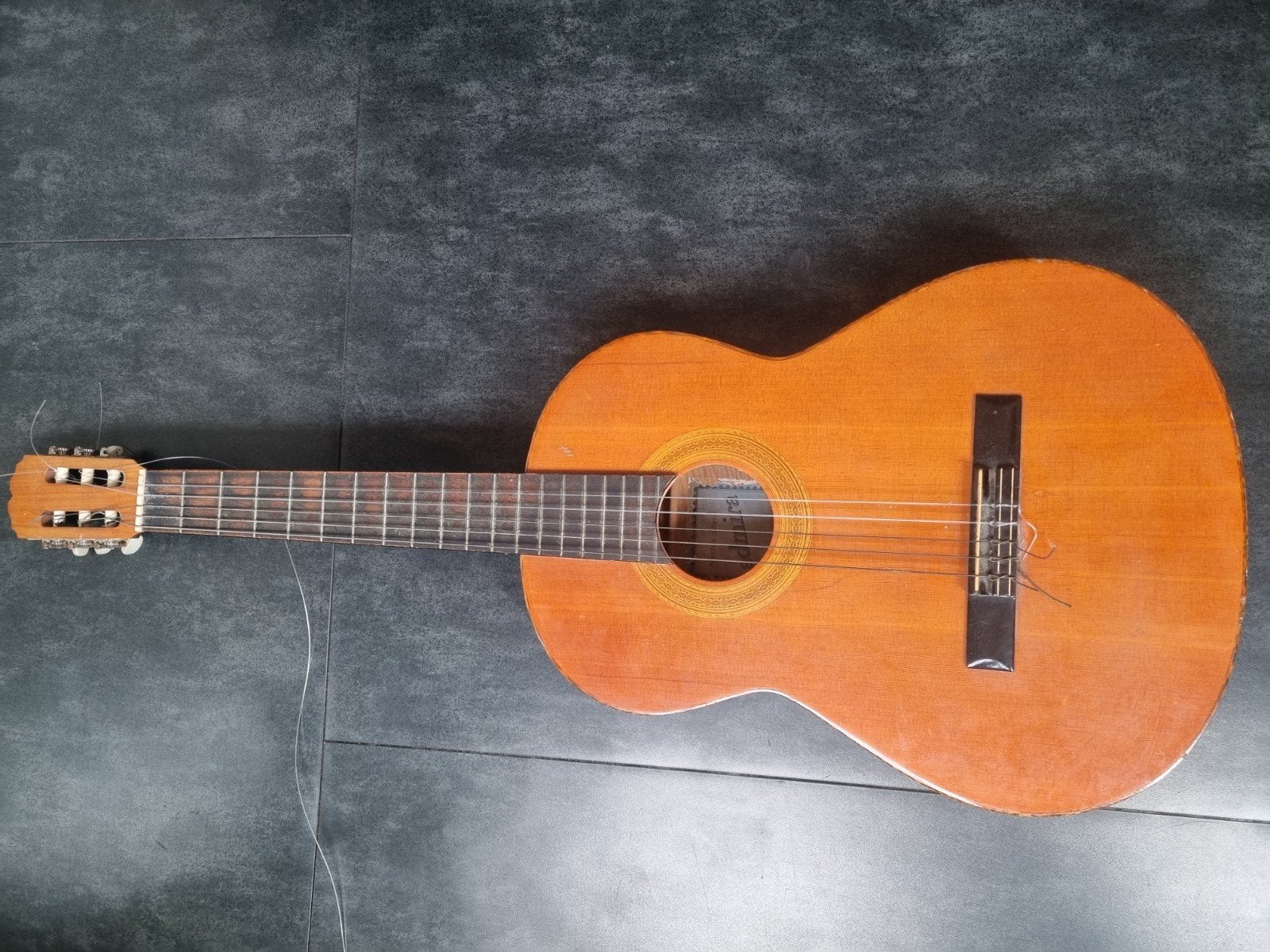 Admira Malaga Klassieke Spaanse Gitaar, Ophalen, Gebruikt, Klassieke of Spaanse gitaar