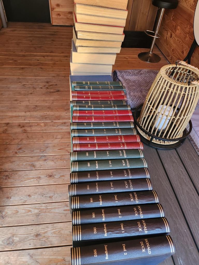 Donald Duck Verzameling 1969-1992 Gebundeld, Complete serie of reeks, Ophalen, Gelezen, Walt Disney